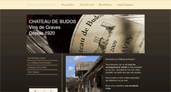 Desktop Screenshot of chateau-de-budos.fr